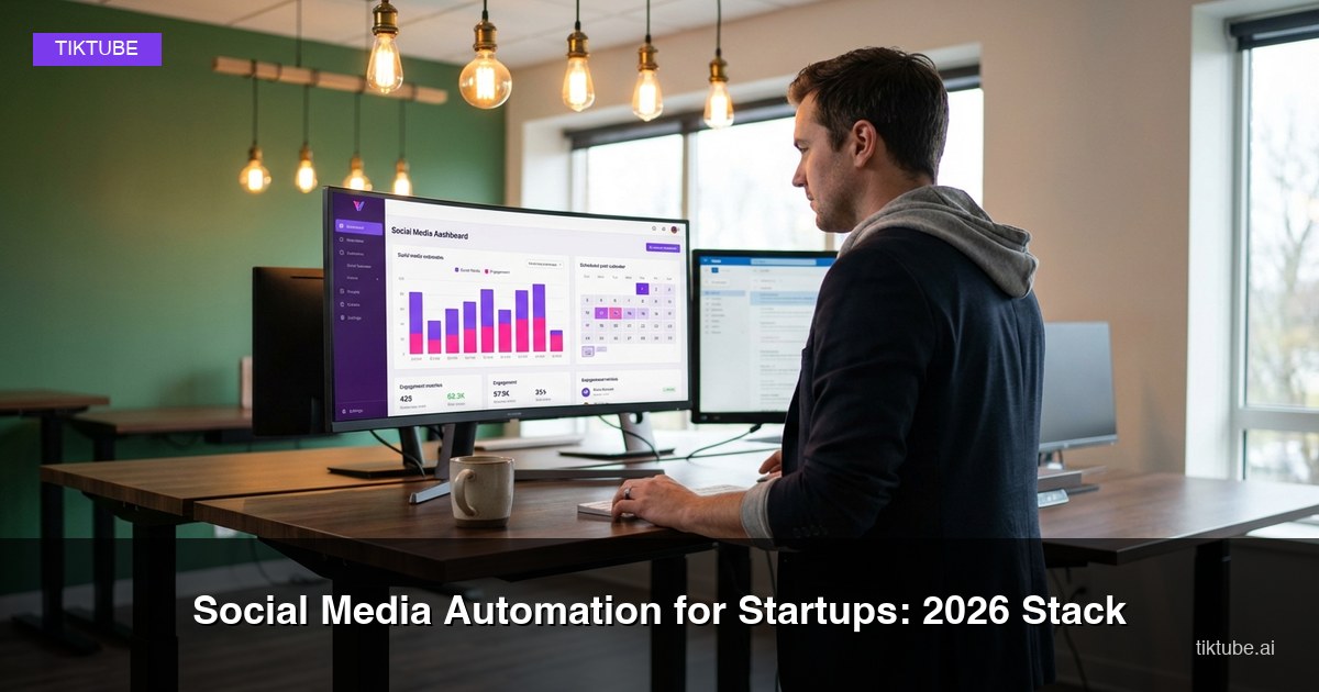 Social Media Automation for Startups: The 2026 Distribution Stack
